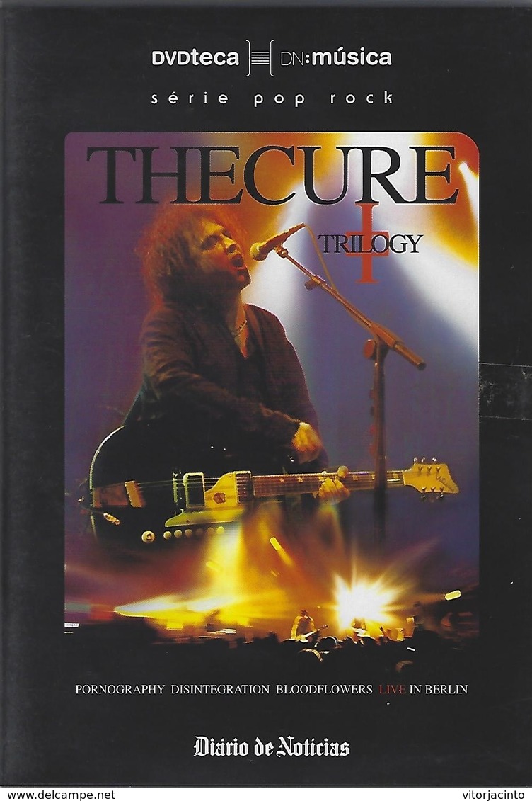 THE CURE Triology - Pornography Desintegration Bloodflowers - DVD - Concert En Muziek