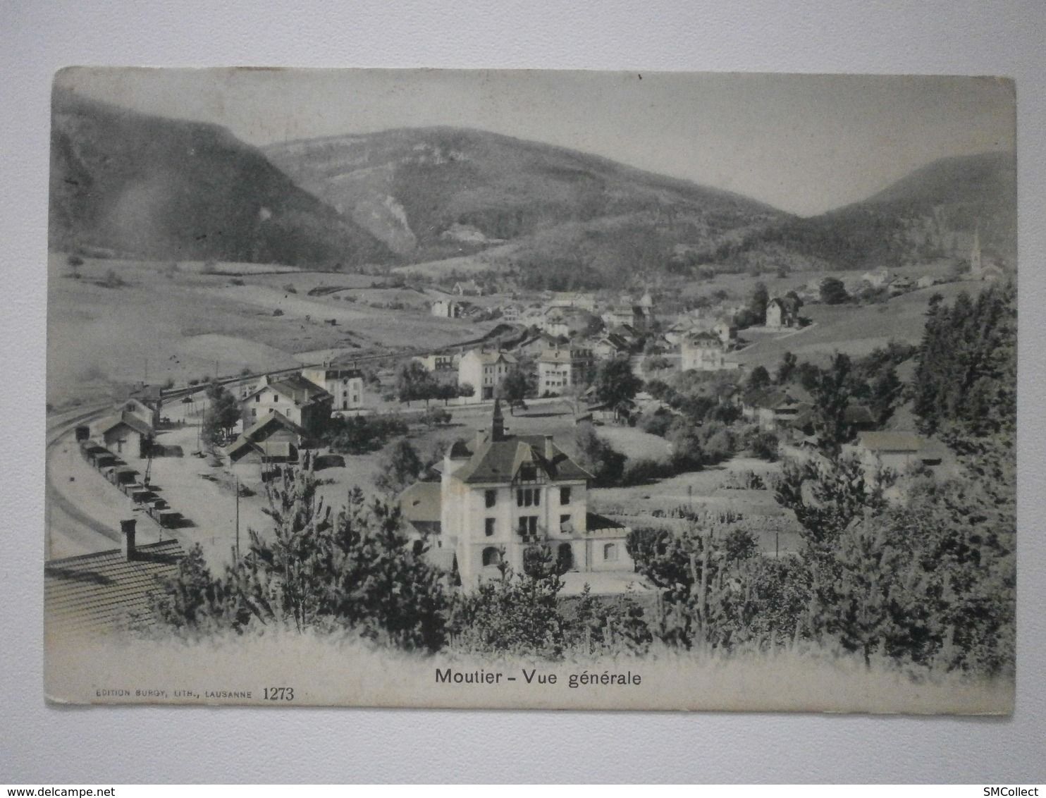 Suisse. Moutier, Vue Générale (A8p57) - Moutier