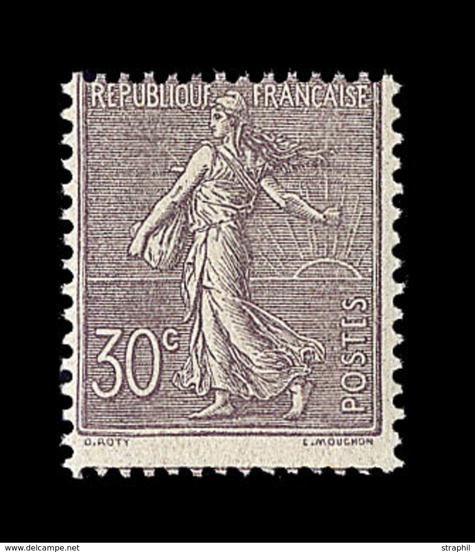 ** TYPE SEMEUSE LIGNEE - ** - N°133 - 30c Lilas - Paire Avec Pont - BdF - TB - 1903-60 Semeuse Lignée