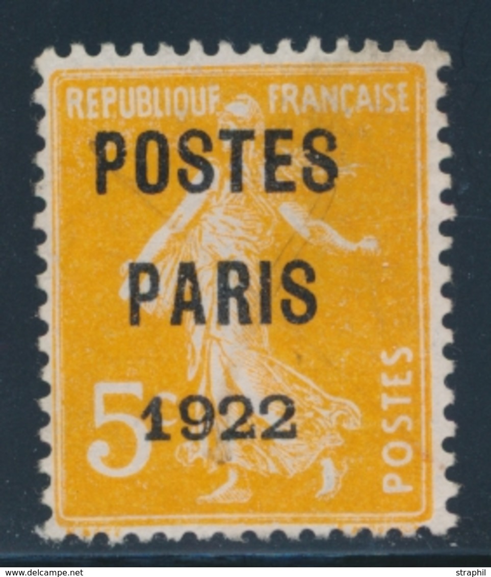 (*) PREOBLITERES - (*) - N°32 - 30c Rouge - TB - 1893-1947