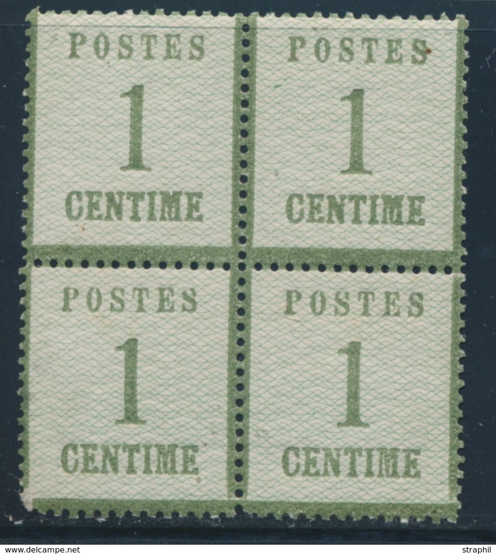 * TIMBRES D'ALSACE LORRAINE (1870-71) - * - N°3 TB Centrage - Signé Brun - TB - Autres & Non Classés