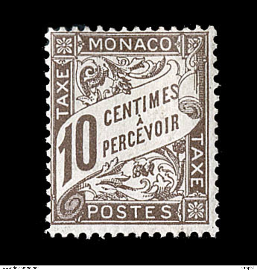 * TIMBRES TAXE - * - N°4 - 10c Brun - TB - Autres & Non Classés