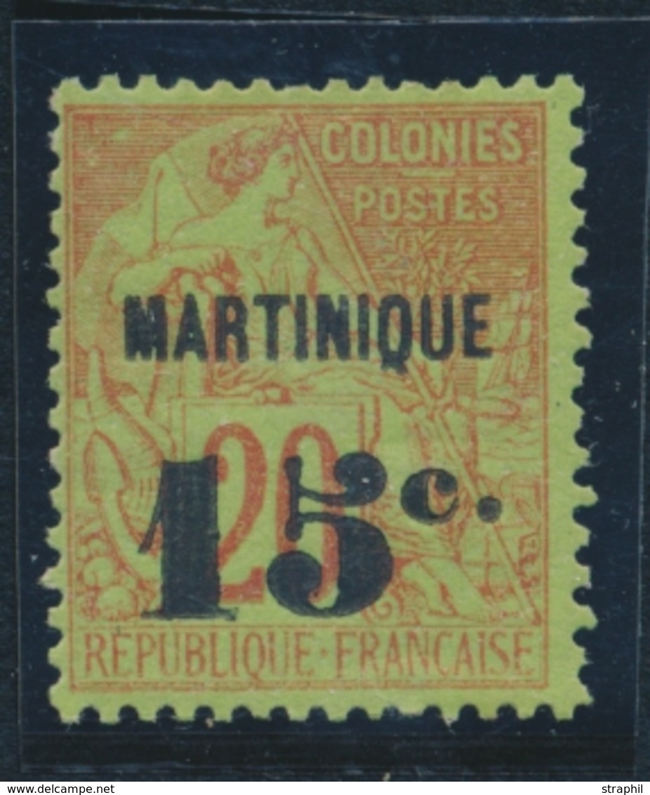 * MARTINIQUE - TIMBRES POSTE - * - N°16 - TB - Autres & Non Classés