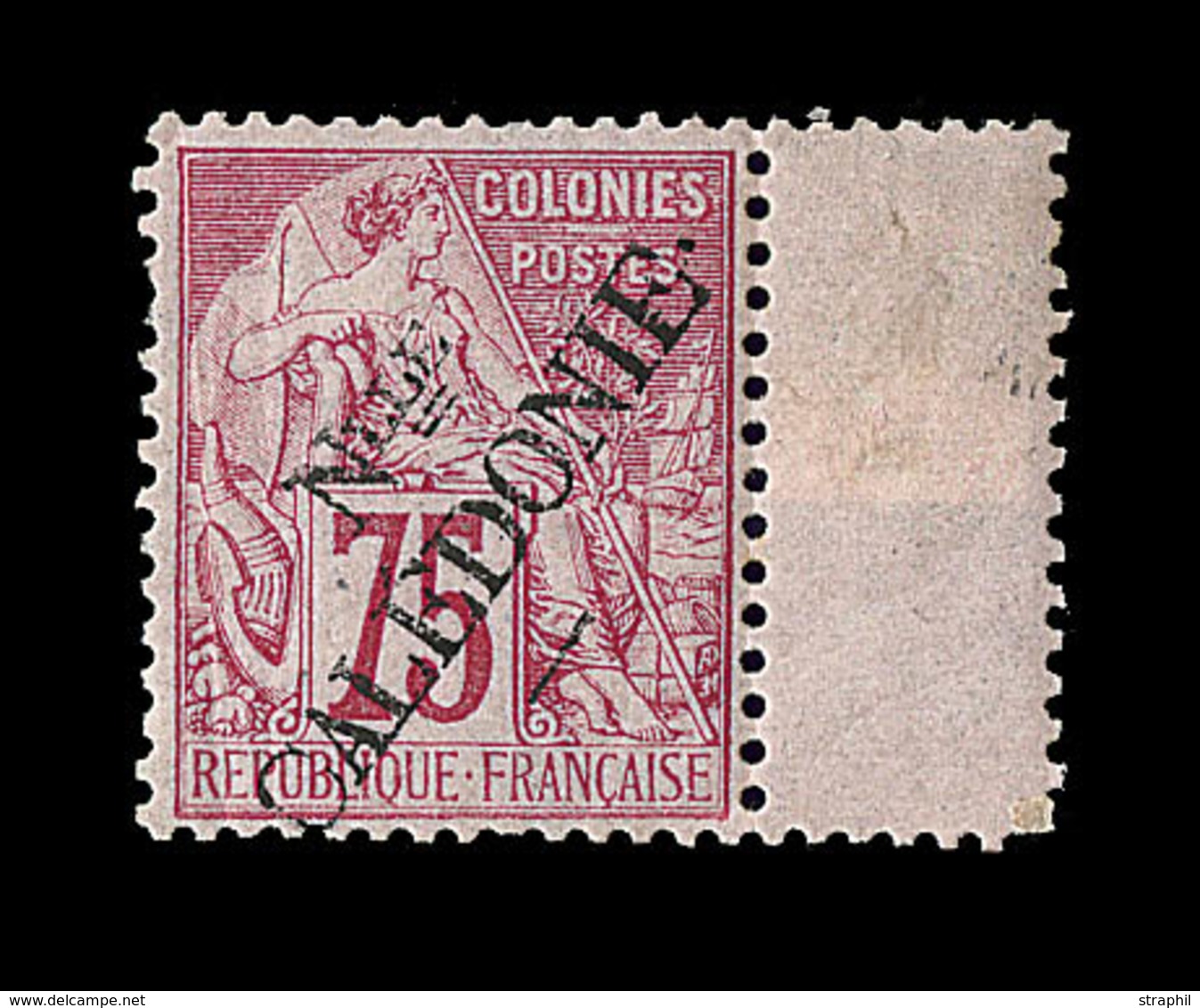 **/* NOUVELLE CALEDONIE - **/* - N°31 - Paire - BdF - 35c Violet S/jaune - TB - Vide