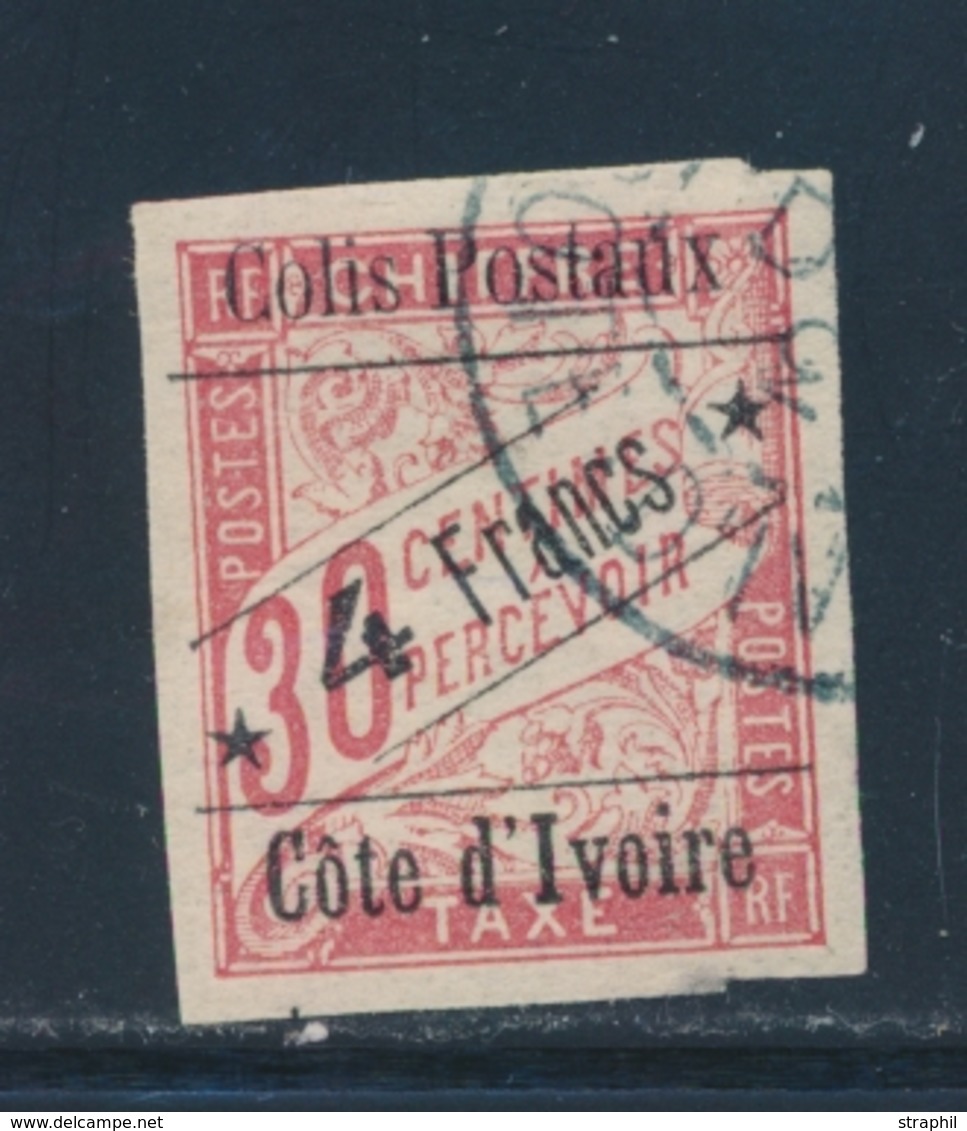 O COTE D'IVOIRE - COLIS POSTAUX - O - N°7/8, 7q, 8a, 8e - 2 Paires + 1 Timbre - TB - Autres & Non Classés