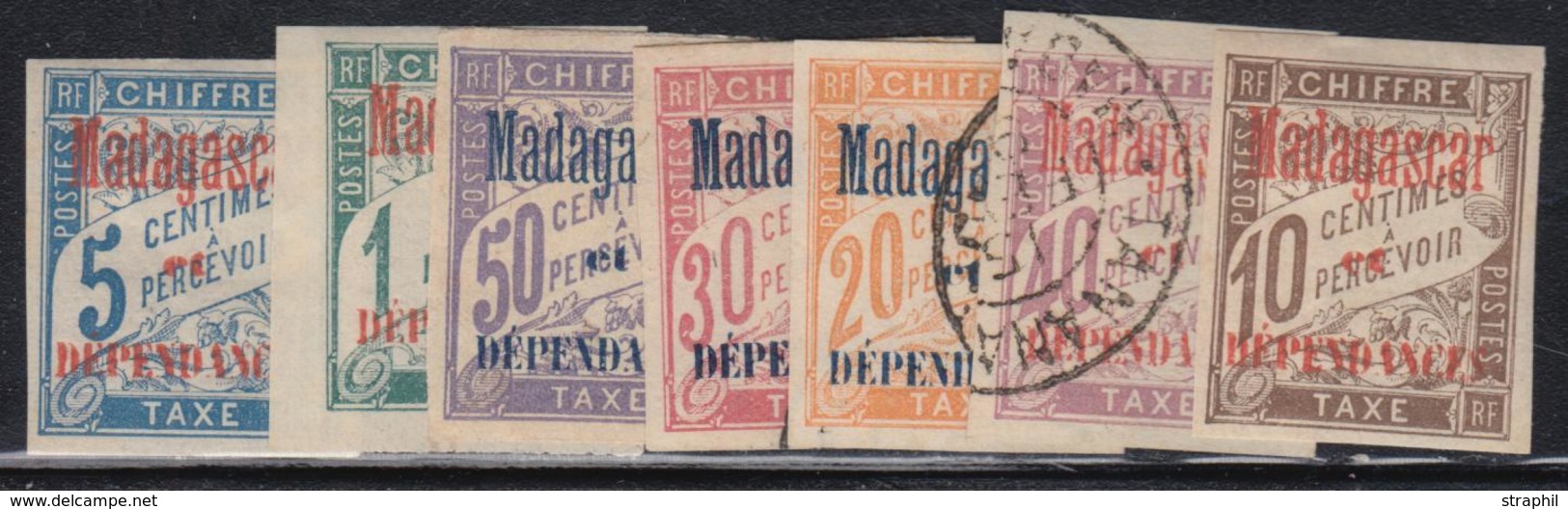 L MADAGASCAR - DIVERS - L - Lot De 43 Plis Pér. 19/20è S. Dt EP/ Franchises / CP - Etats Divers - Autres & Non Classés