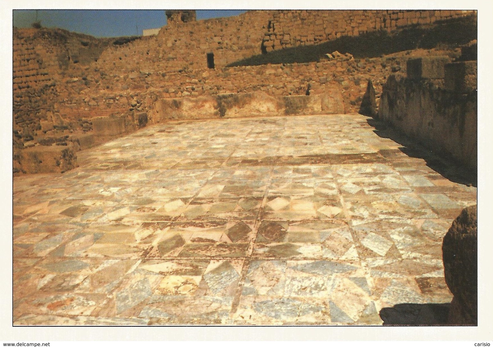 MÉRIDA TARJETA POSTAL “INTERIOR DEL ALCAZABA ÁRABE”. ED. PATRONATO CIUDAD MONUMENTAL - Mérida