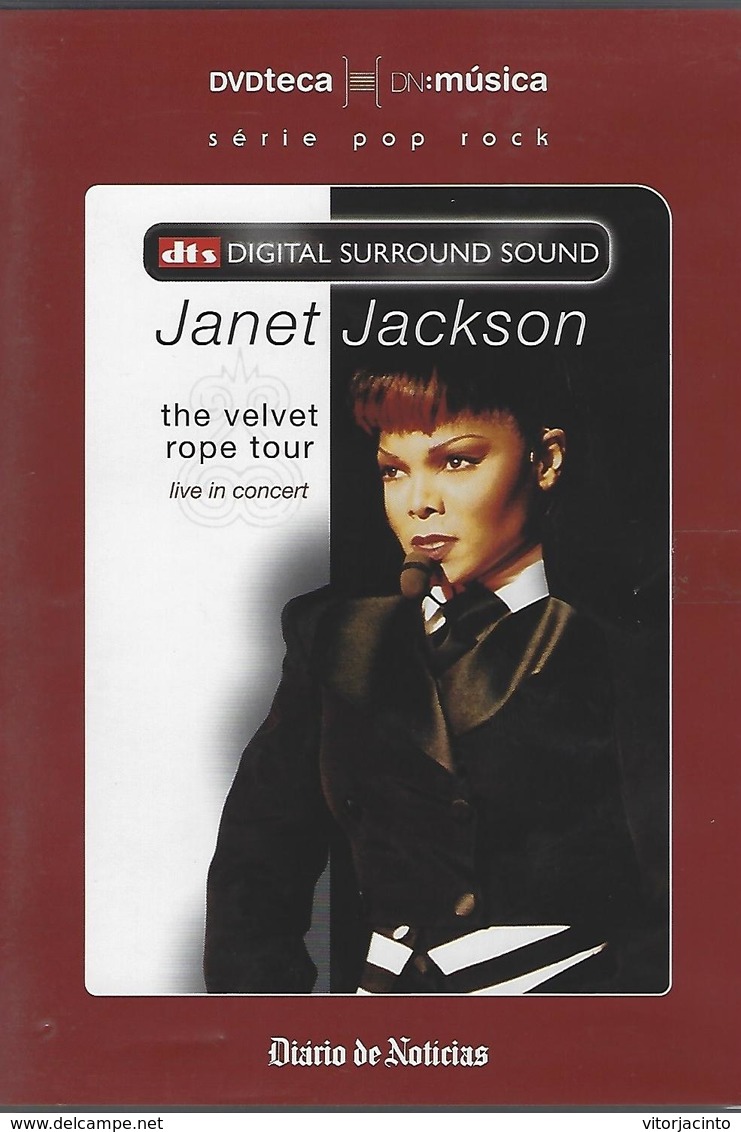 Janet Jackson - The Velvet Rope Tour - Live In Concert - DVD - Concert & Music