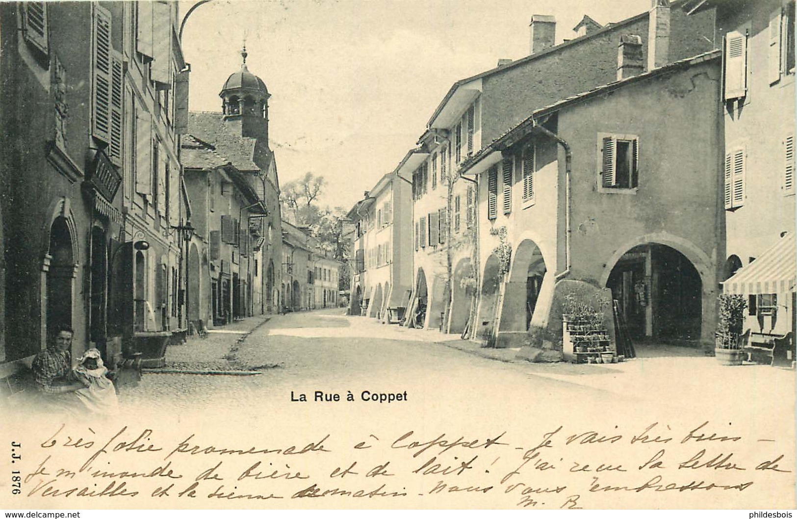 SUISSE  COPPET  La Rue - Coppet