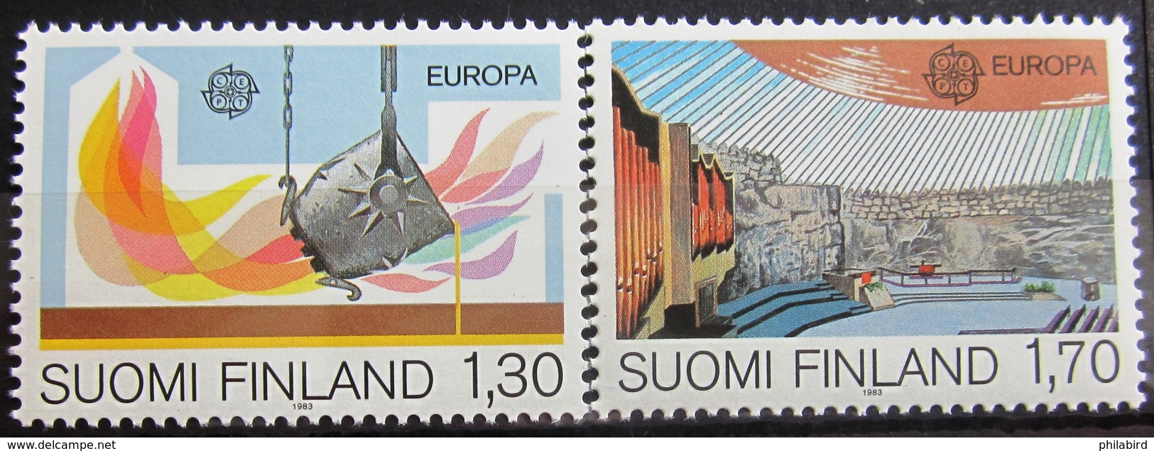 EUROPA            Année 1983         FINLANDE          N° 890/891             NEUF** - 1983