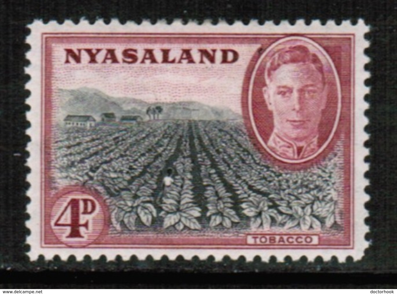 NYASALAND  Scott # 73* VF MINT LH (Stamp Scan # 510) - Nyassaland (1907-1953)