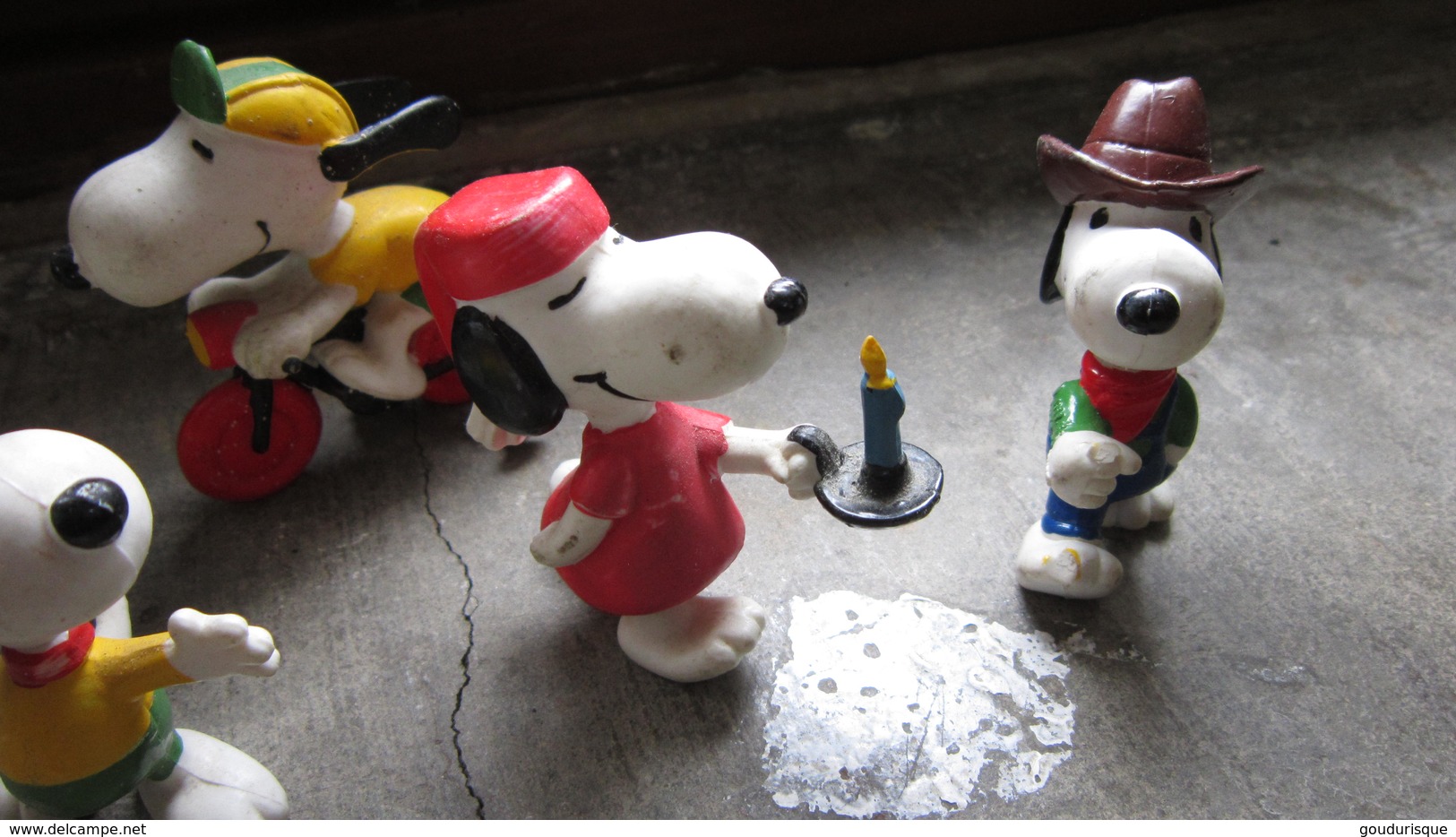 LOT FIGURINES SNOOPY - Peanuts