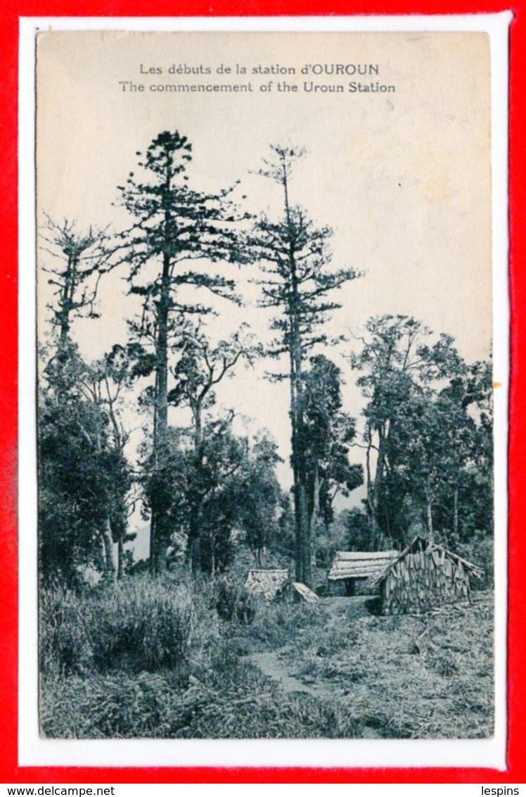 OCEANIE -- NOUVELLE GUINEE - Les Débuts De La Station D'Ourroun - Papua New Guinea