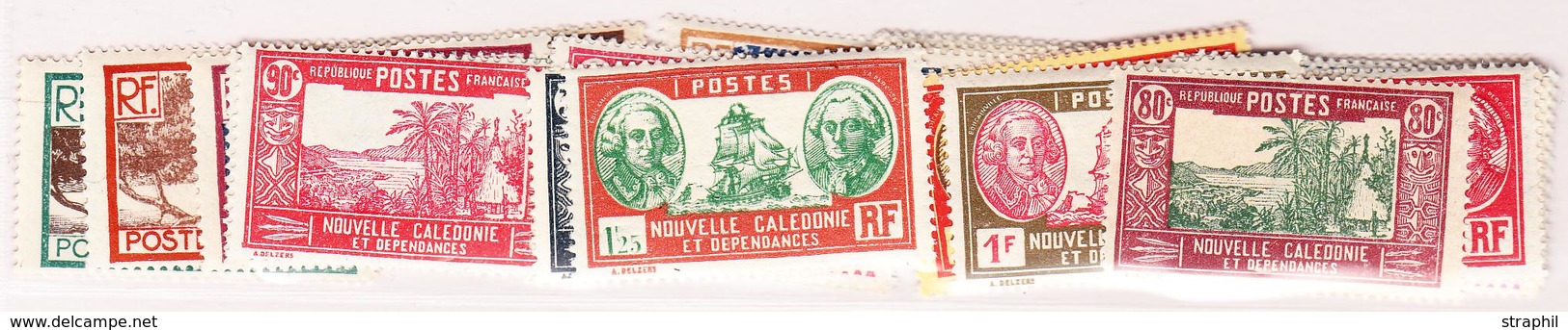 **/* NOUVELLE CALEDONIE - **/* - N°139/61 - Maj.** - TB - Vide