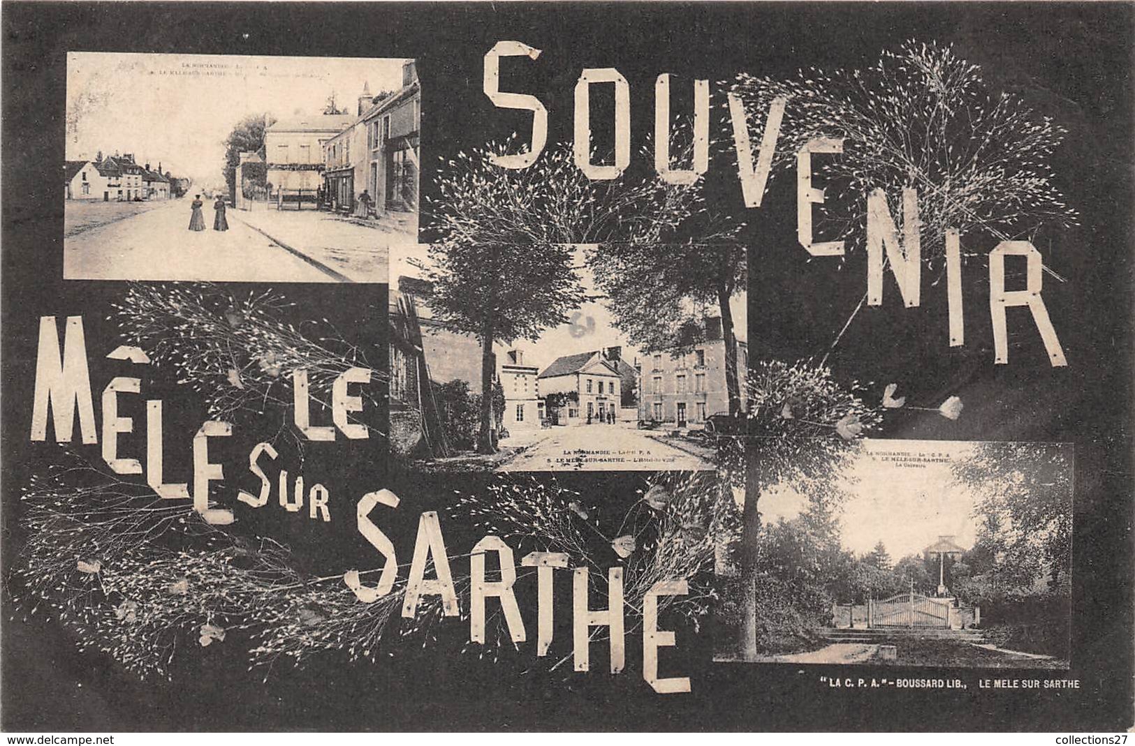 61-LE-MELES-SUR-SARTHE- SOUVENIR MULTIVUES - Le Mêle-sur-Sarthe