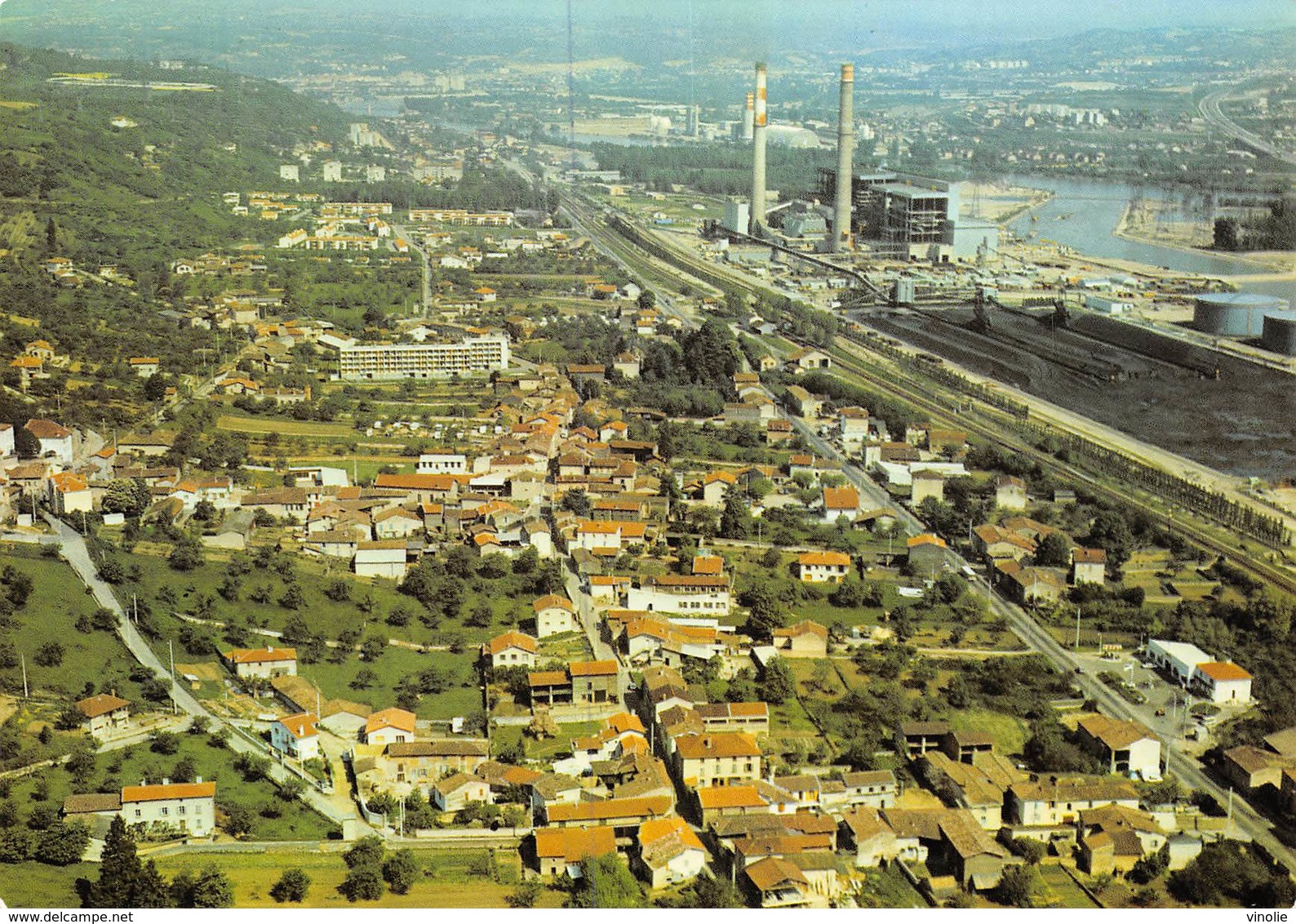 PIE.FOI-19-5416 : VUE AERIENNE DE LOIRE. - Loire Sur Rhone