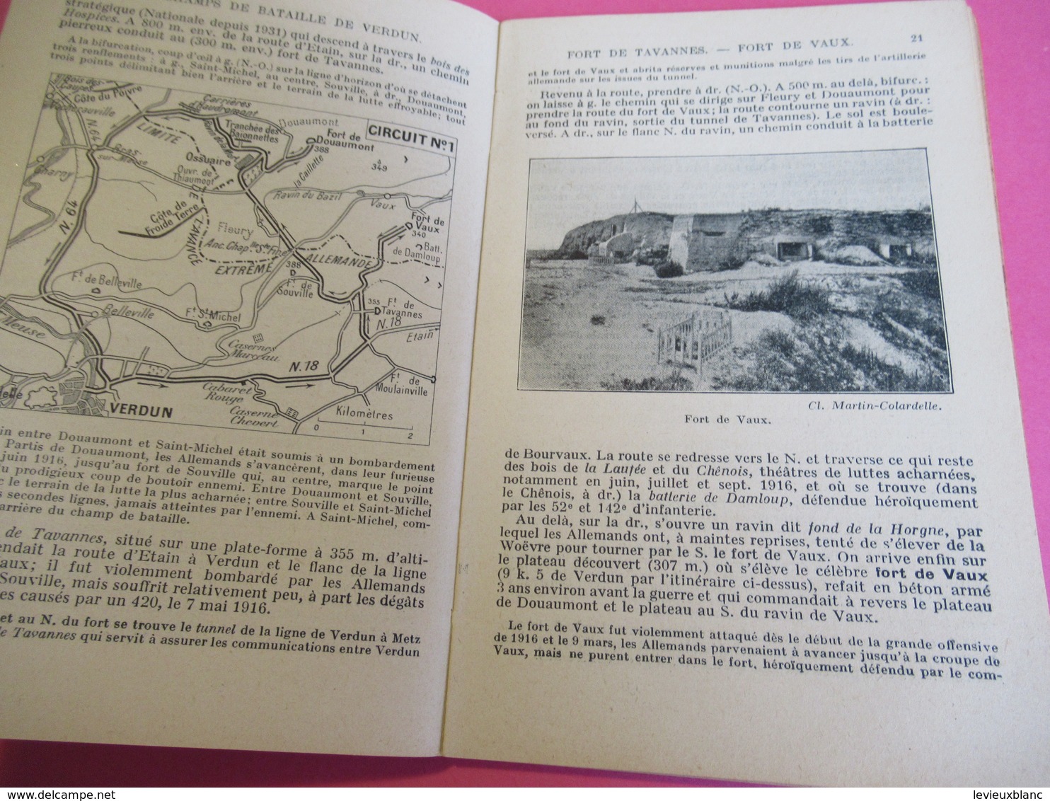 Les Guides Bleus Illustrés/ VERDUN-METZ Et Les Champs De Bataille/Librairie Hachette Et Cie/1934        PGC270 - Wegenkaarten