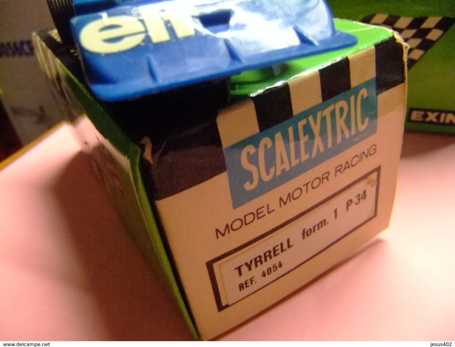 SCALEXTRIC TYRRELL P 34 ref 4054 Azul / Scheckter / Made in Spain