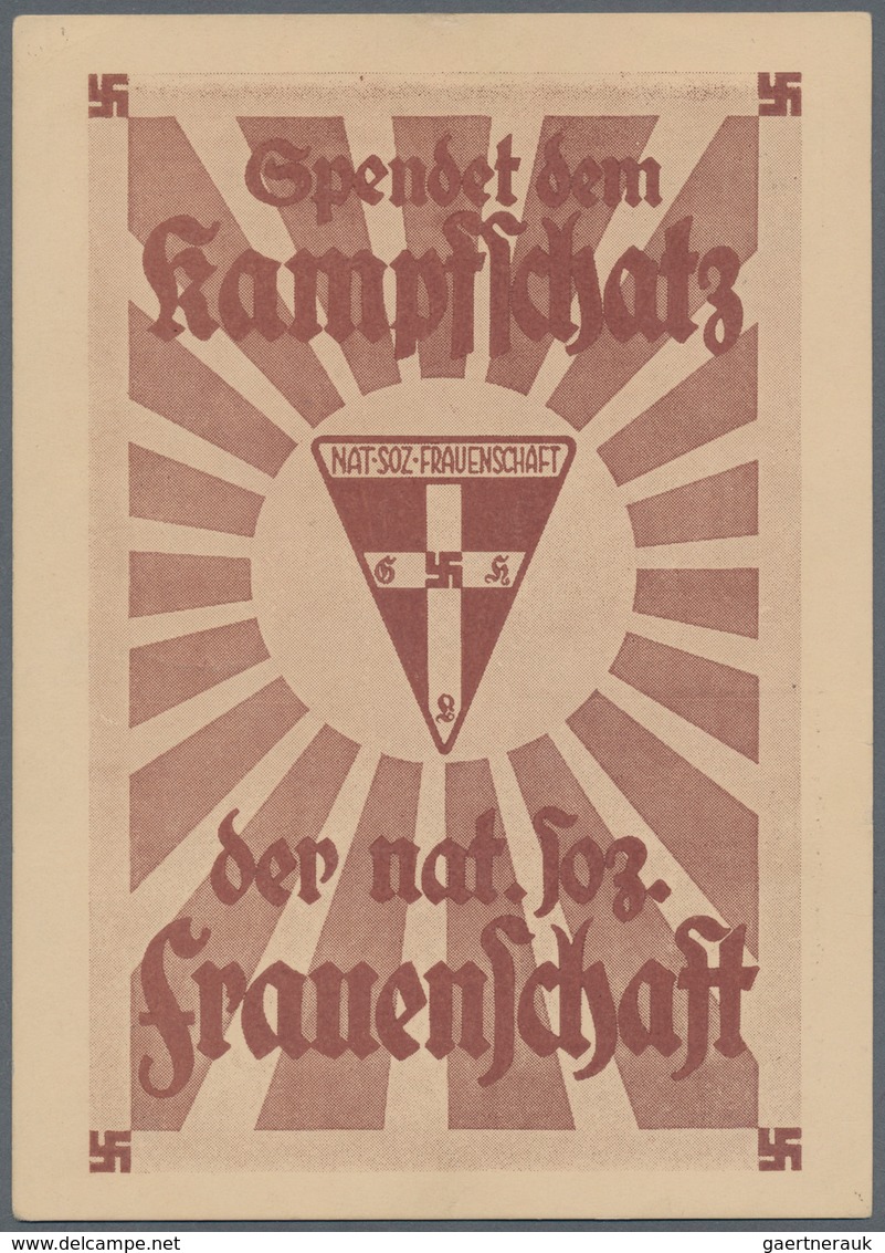 Ansichtskarten: Propaganda: 1932. Very Scarce 1932 Card From The Nationalsozialistische Frauenschaft - Partidos Politicos & Elecciones