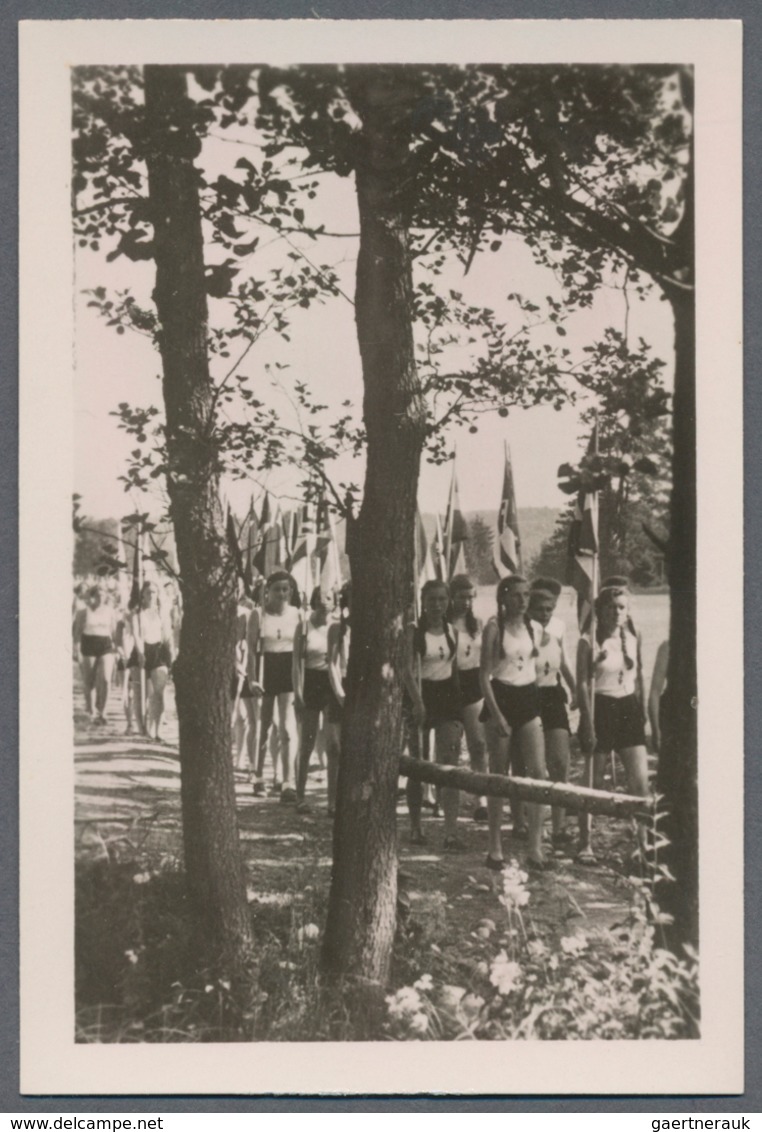 Ansichtskarten: Propaganda: 1938. Bund Deutscher Mädel (BDM) - Girl's Hitler Jugend - Hochland Lager - Partis Politiques & élections