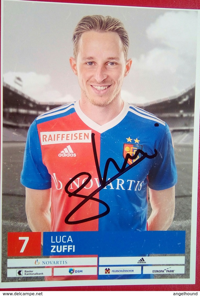 FC Basel Luca Zuffi - Autographes