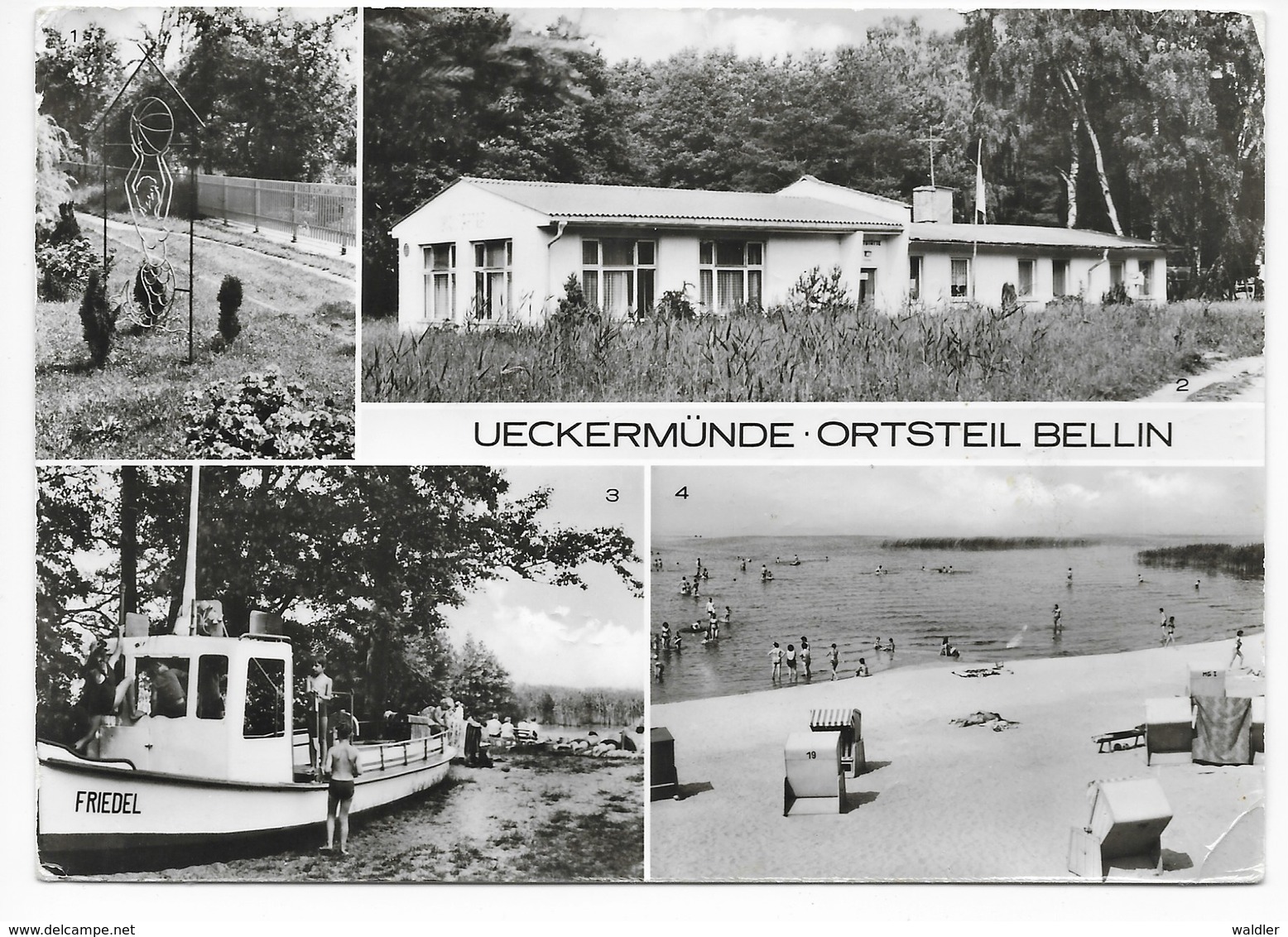 2120  UECKERMÜNDE  OT BELLIN    1980 - Ueckermuende