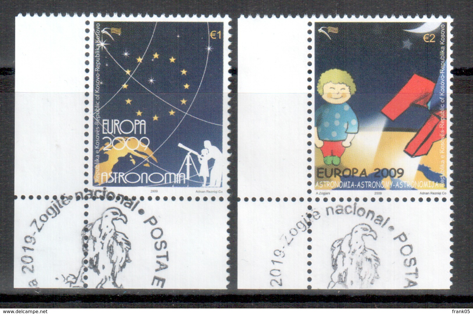 Kosovo 2009 Satz/set EUROPA Gestempelt/used - 2009