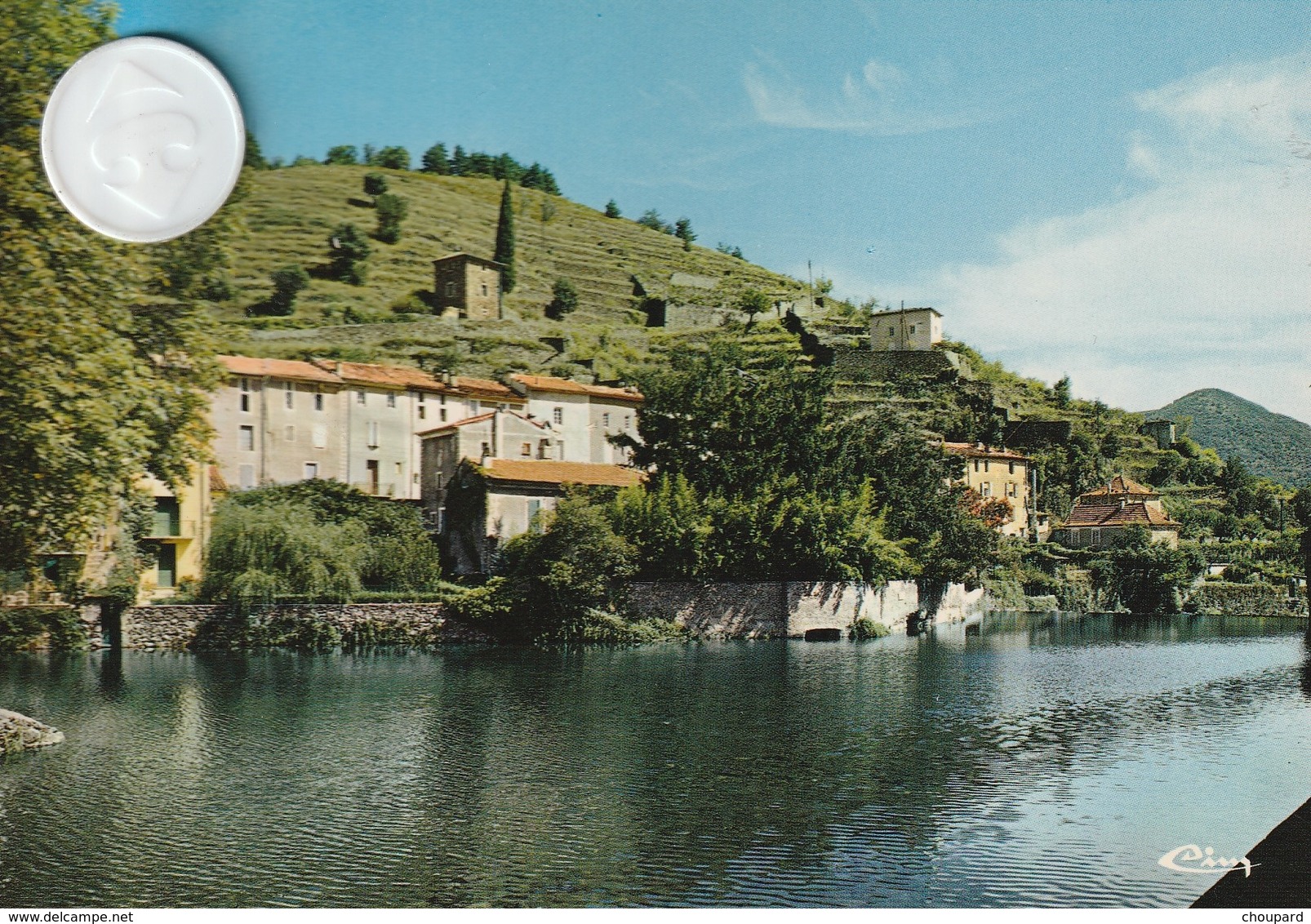 30 -Très Belle Carte Postale Semi Moderne  De   VALLERAUGUE  Vue Aérienne - Valleraugue