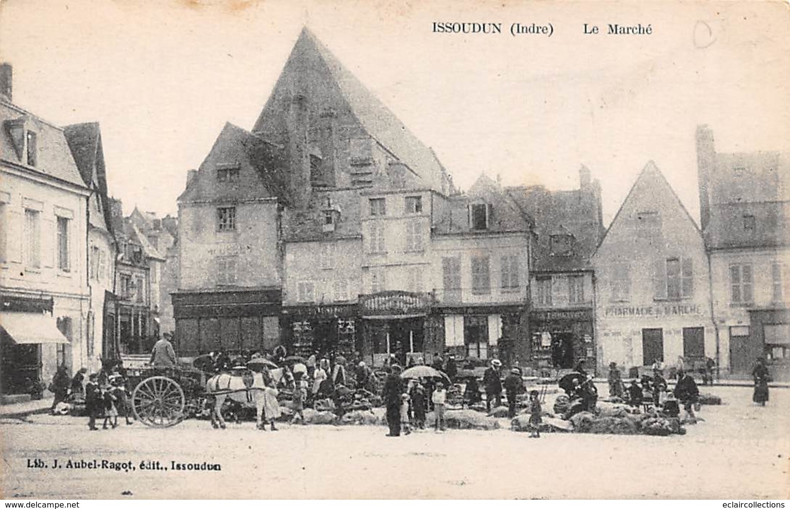 Issoudun            36        Le  Marché 2      (voir Scan) - Issoudun