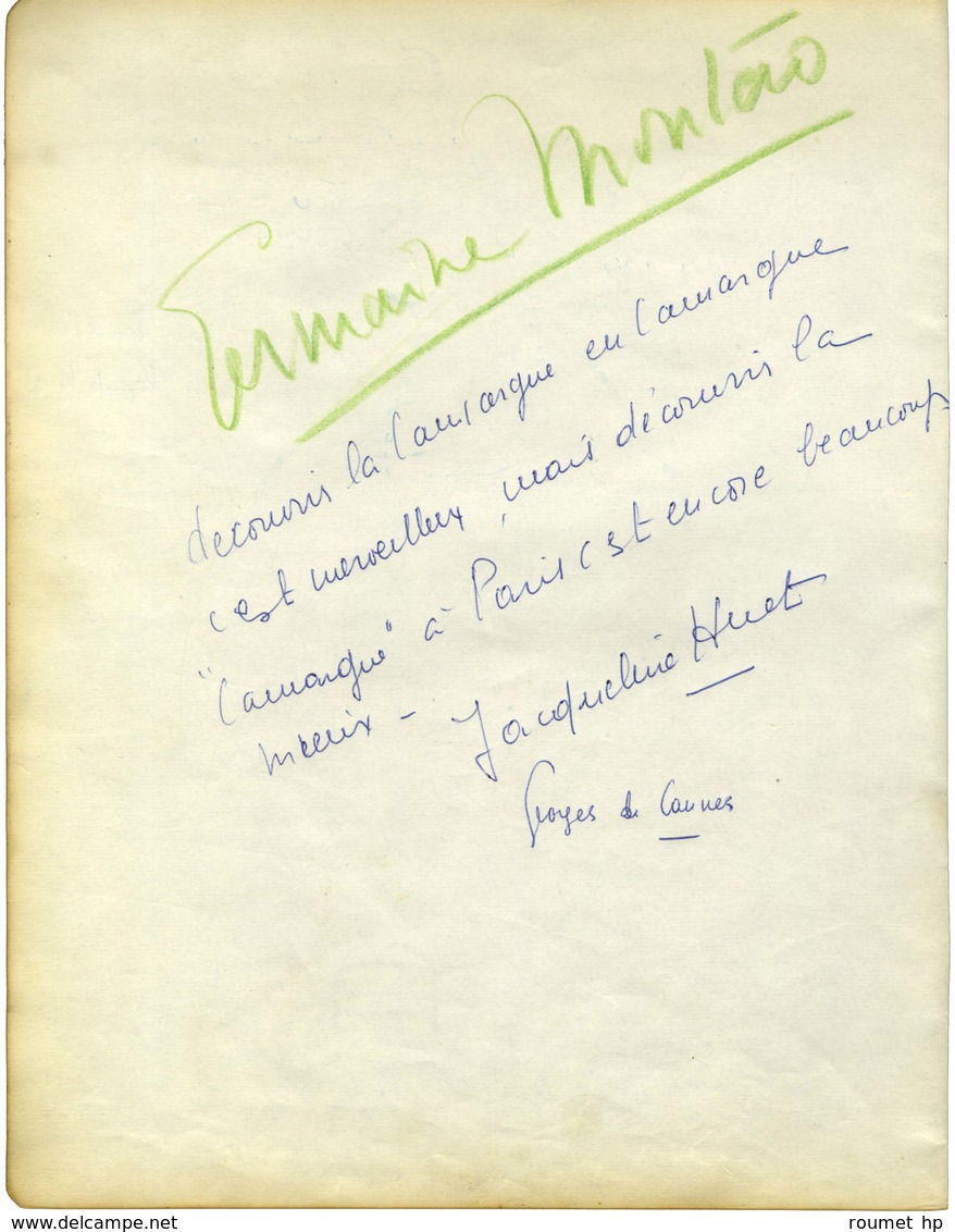 IONESCO Eugène (1909-1994), Dramaturge Et écrivain Roumano-français. - Altri & Non Classificati