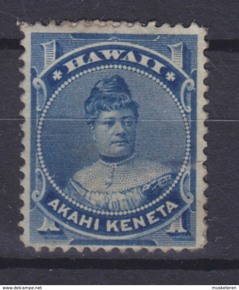 Hawaii 1882 Mi. 24    1c. Prizessin Likelike MH* - Hawaï