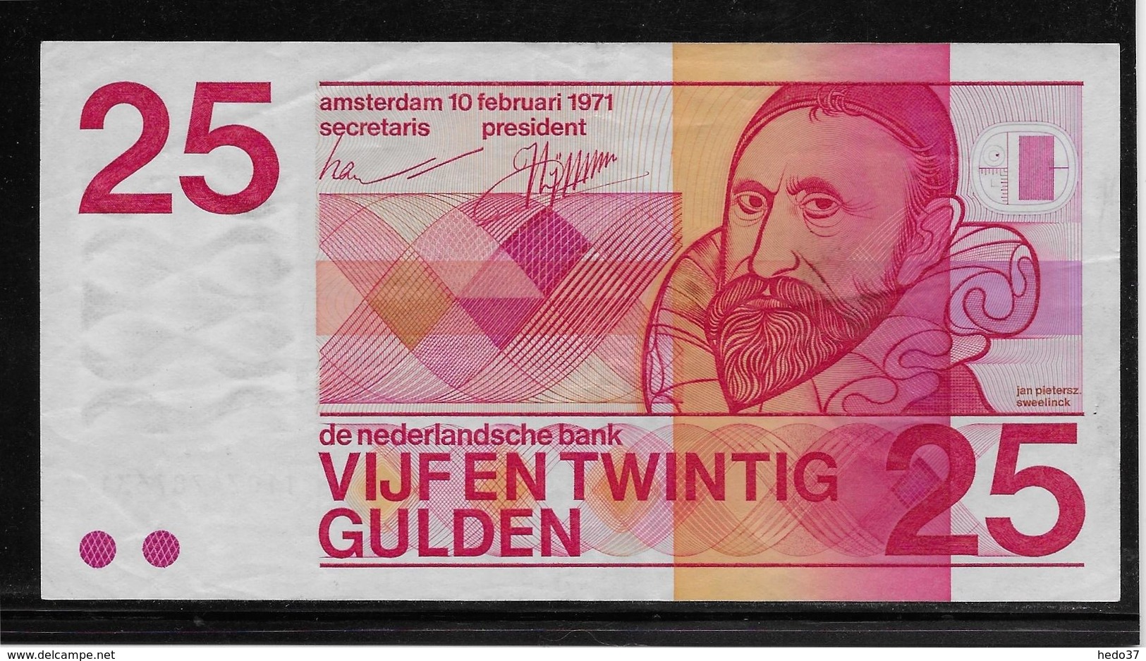 Pays Bas - 25 Gulden - Pick N°92 - SUP - 25 Gulden