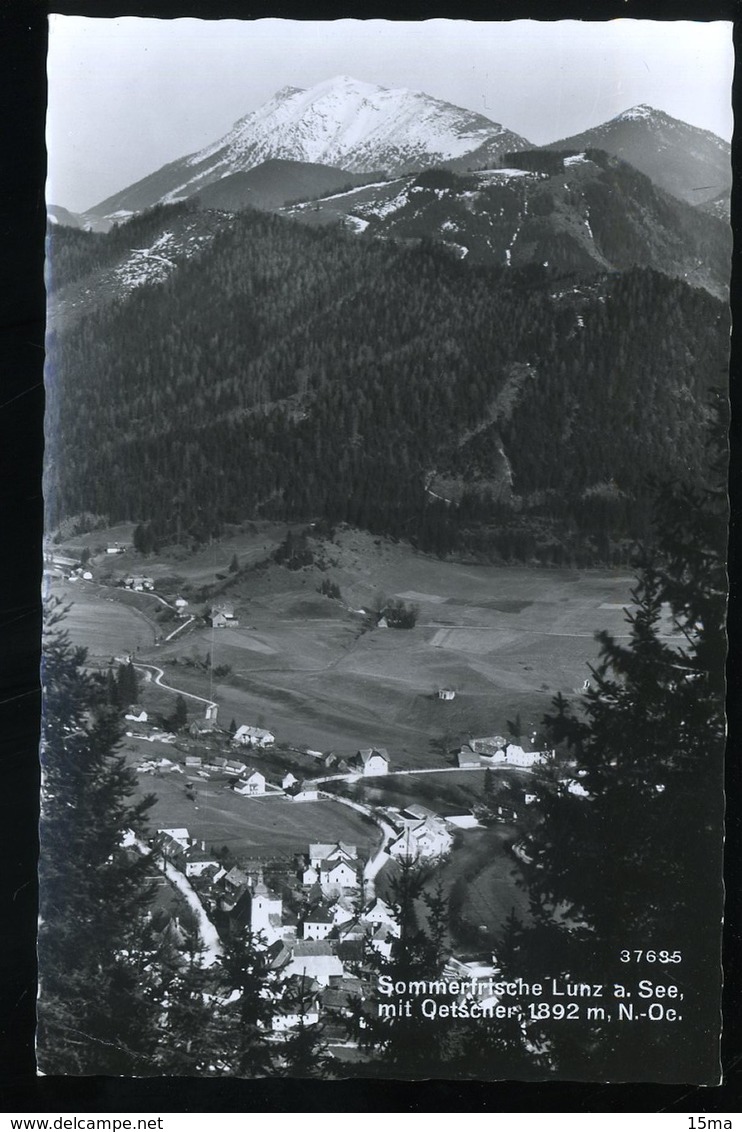 Sommerfrische Lunz Am See Mit Qetscher 1892m 1966 Ledermann - Lunz Am See