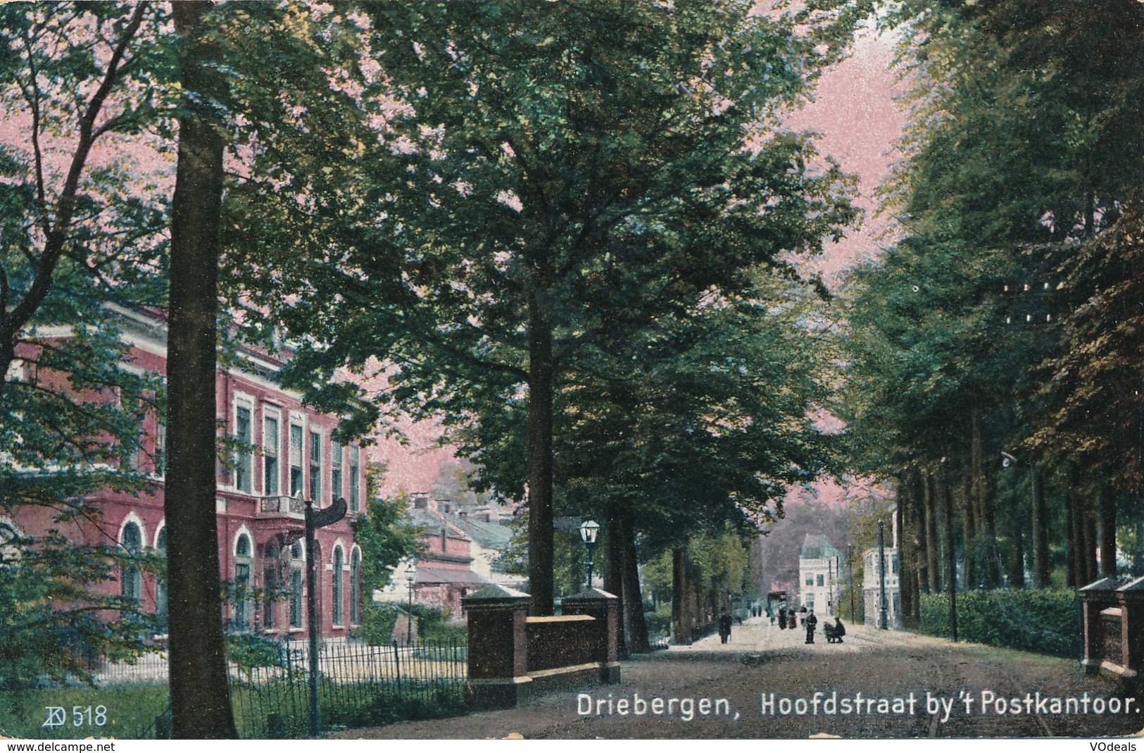 CPA - Pays-Bas - Driebergen - Hoofdstraat By 't Postkantoor - Driebergen – Rijsenburg