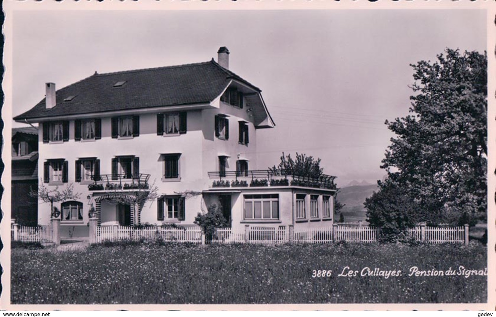 Les Cullayes, Pension Du Signal (3886) - Les Cullayes