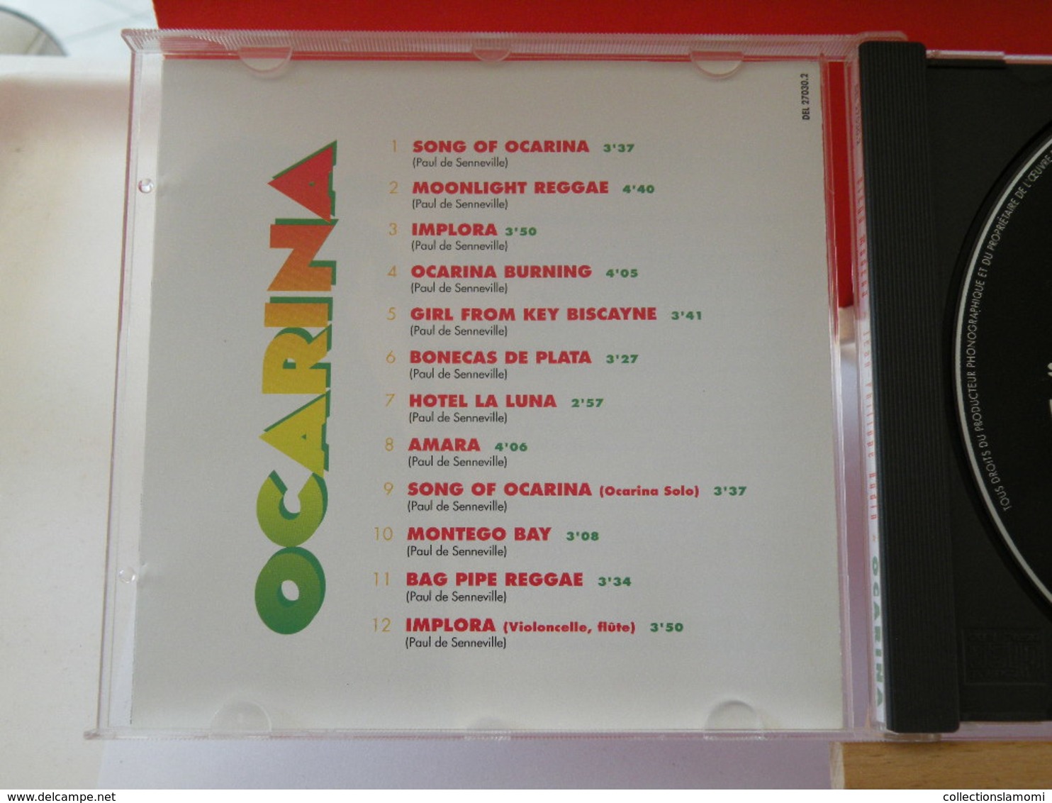 Ocarina - Diego Modena / Jean Philippe Audin - (Titres Sur Photos) - CD - Musiques Du Monde