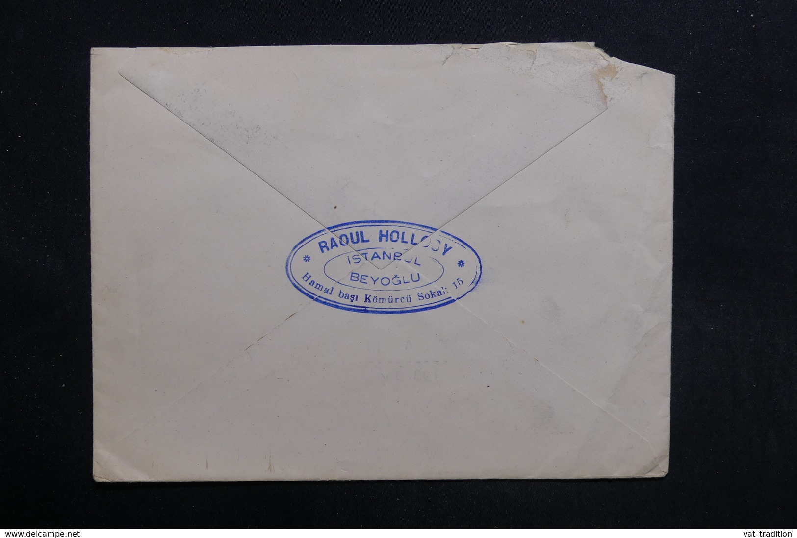TURQUIE - Enveloppe De Istanbul  Pour Paris En 1947 -  L 31586 - Covers & Documents