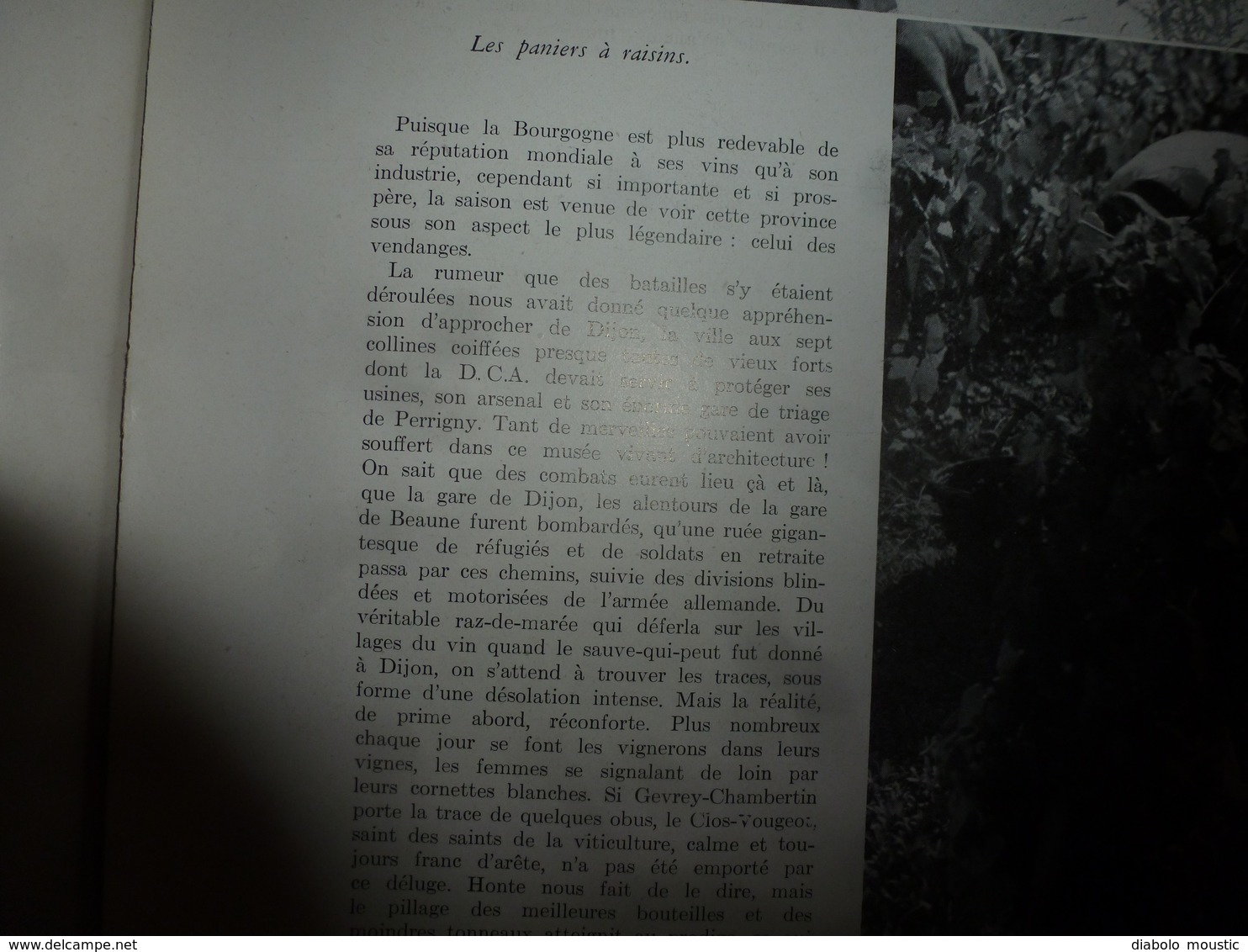 1940 L'ILLUSTRATION : Vendanges En Bourgogne (Beaune,Gevrey-Chambertin,Clos-Vougeot-Nuits-St-Georges,etc);La Brenne ;etc - L'Illustration