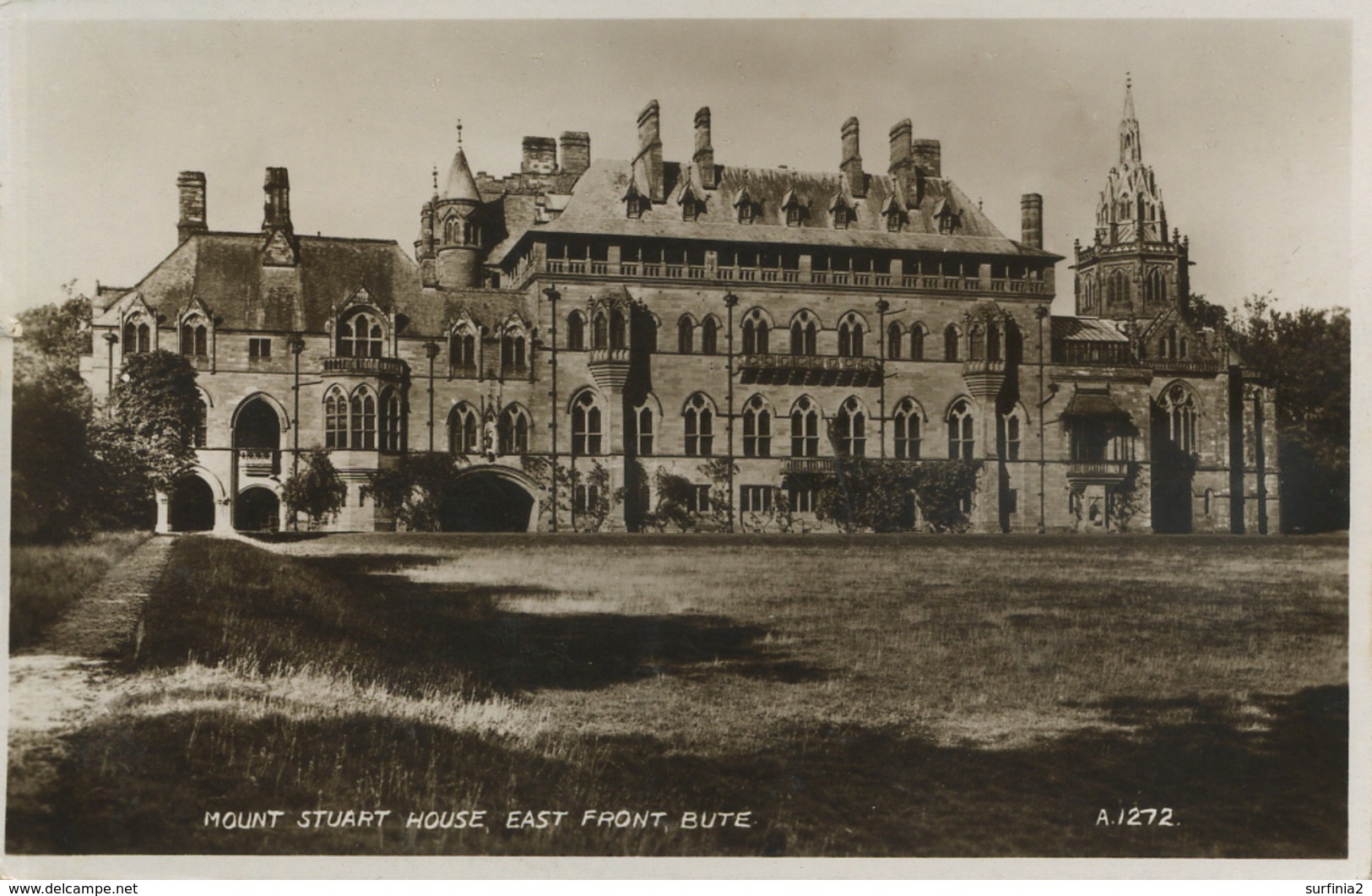 BUTE - MOUNT STUART HOUSE, EAST FRONT RP But14 - Bute