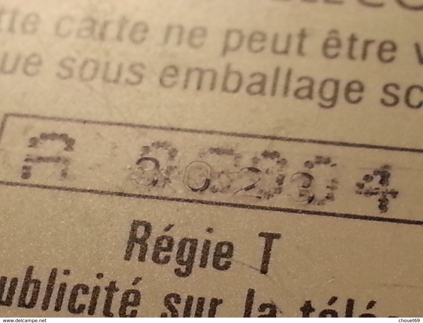 Ko50 .670 Cordon Bleu 50u SO3 SE - Lot Noir Laser A02004 Sur PE 3023 - Cordons'