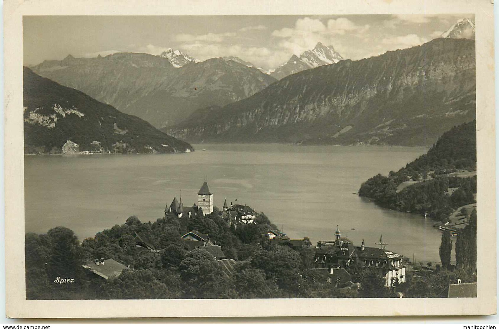 SUISSE KILCHBERG VUE AVEC LE LAC - Kilchberg