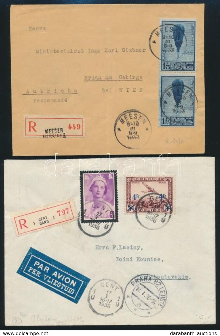 Belgium és Hollandia 27 Db Régi Küldemény Sok Jobbal  / Belgium And Holland 27 Old Covers, Postcards Including A Few Bet - Otros & Sin Clasificación