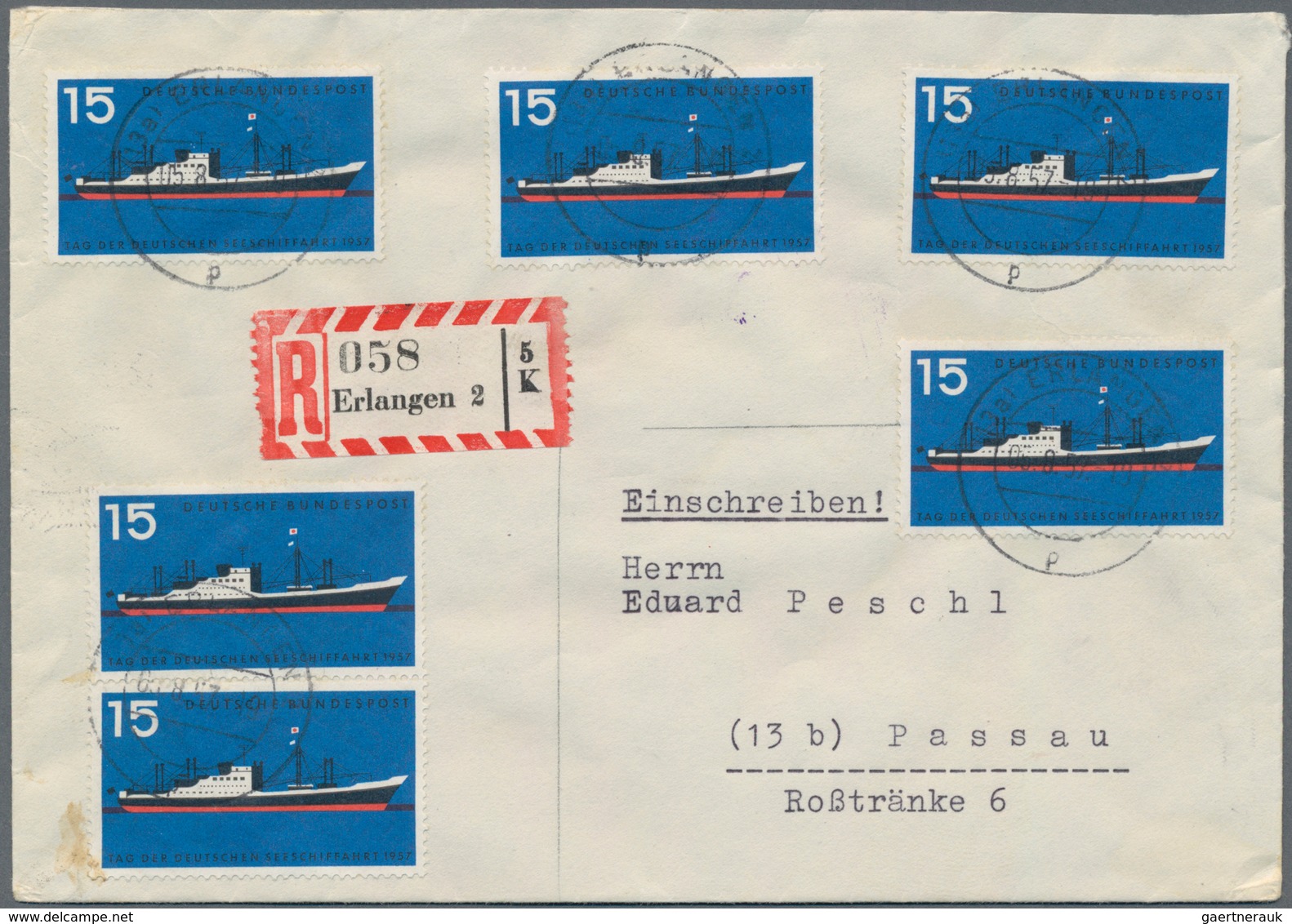 Bundesrepublik Deutschland: 1950/1990 (ca.), meist späte 50er und frühe 60er Jahre, vielseitiger Pos