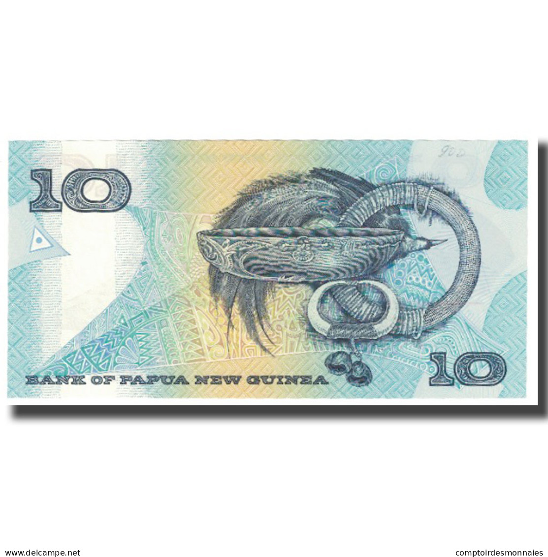 Billet, Papua New Guinea, 10 Kina, KM:17a, NEUF - Papouasie-Nouvelle-Guinée