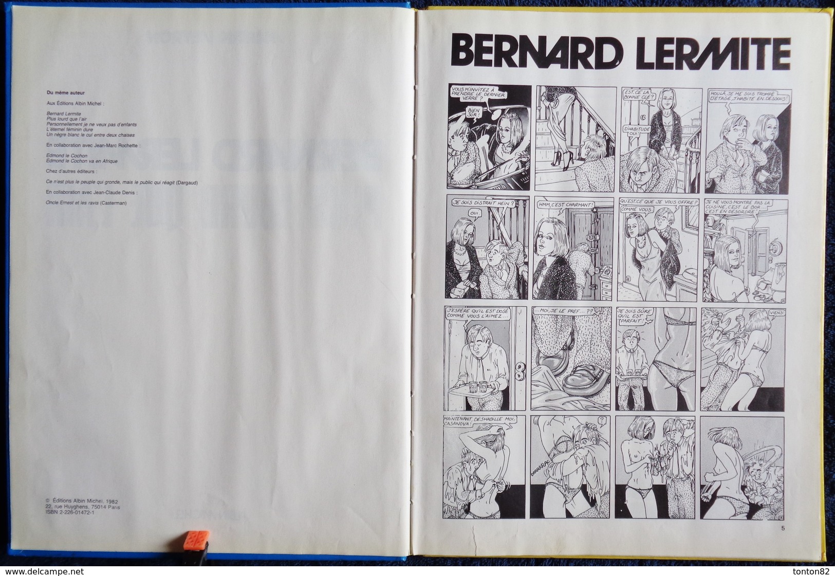 Bernard Lermite / Martin Veyron - Plus Lourd Que L'air - Albin Michel - ( E.O. 1982 ) . - Veyron