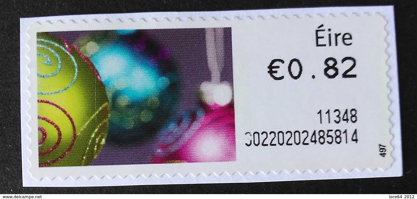 IRLANDA ATM 2011 - Franking Labels