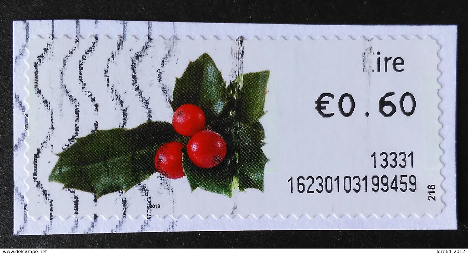 IRLANDA ATM 2013 - Franking Labels