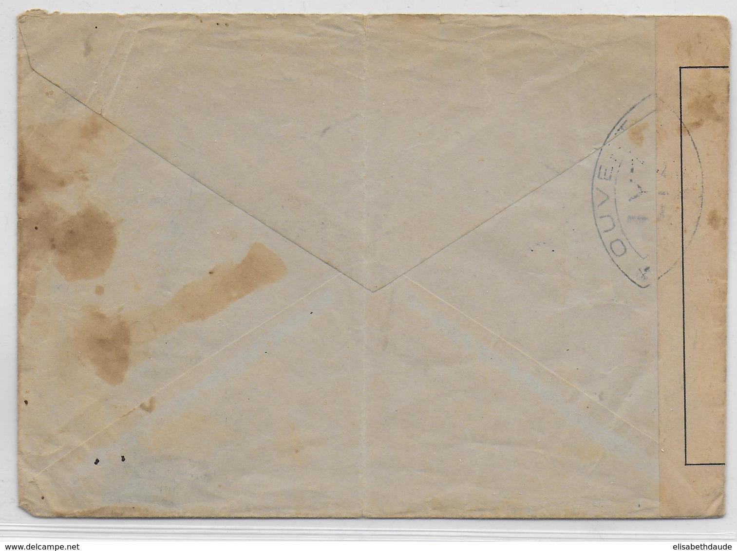 PRISONNIERS DE GUERRE - 1914/18 - CROIX-ROUGE - ENVELOPPE De GENEVE Avec CENSURE - "SERVICE FRANCAIS" - Red Cross