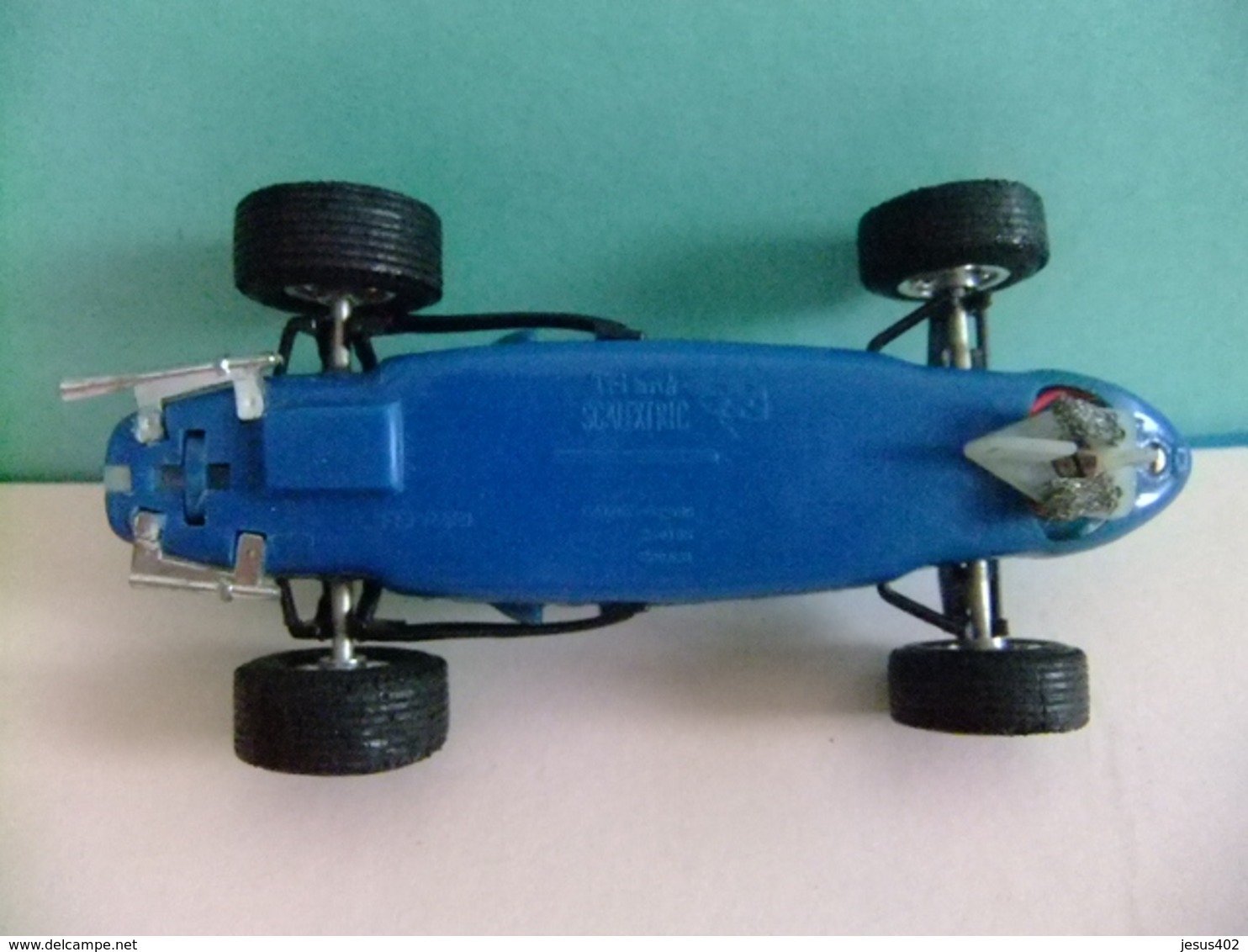 SCALEXTRIC Triang FERRARI 156 Azul N 33 Guia Movil - Road Racing Sets