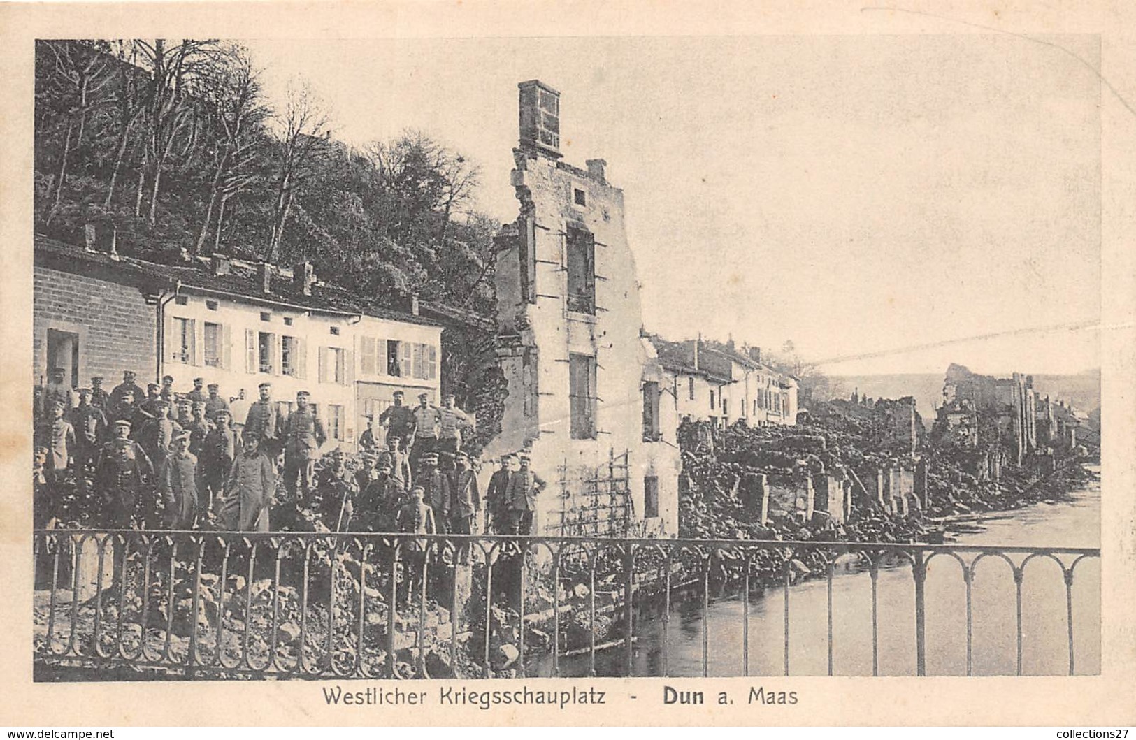 55-DUN- A MAAS- WESTLICHER KRIEGSSCHAUPLATZ - Dun Sur Meuse